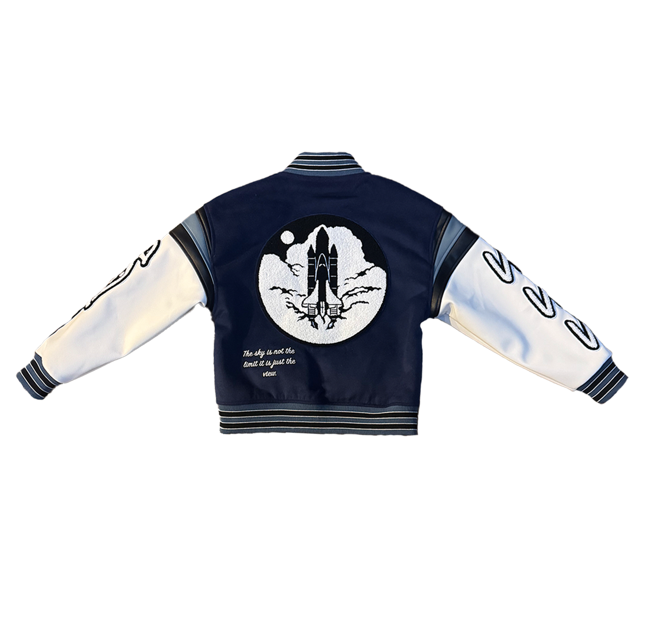 MidNight Blue - "Limitless"  Varsity Jacket(PRE ORDER)