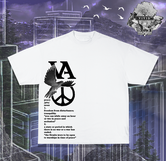 "Signs of Peace" VA: Heavyweight T-Shirt